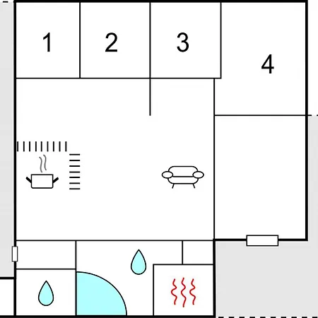 Four Bedroom Holiday In Prázdninový dům *
